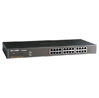 Коммутатор TP-Link TL-SF1024 (L2) 24x100Мбит/с неуправляемый
