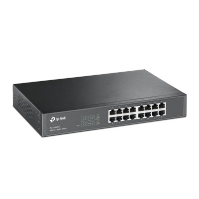 Коммутатор TP-Link TL-SG1016D (L2) 16x1Гбит/с неуправляемый