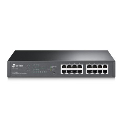 Коммутатор TP-Link TL-SG1016PE (L2) 16x1Гбит/с 8PoE+ 110W управляемый