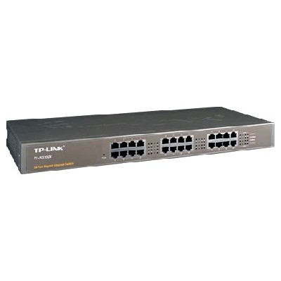 Коммутатор TP-Link TL-SG1024 (L2) 24x1Гбит/с неуправляемый