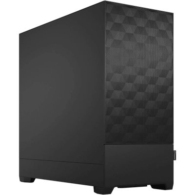 Корпус ПК без блока питания/ Case Fractal Design Pop Air Solid, Midi-Tower, 3x120mm, 2xUSB-A 3.2 ATX, mATX, mITX Black