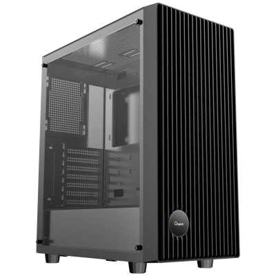 Корпус для ПК Ocypus Gamma-C70-BKG000XX-GL Case Gamma C70 BK ATX / win / black / no PSU / Tempered Glass