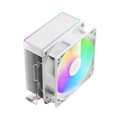 Кулер для процессора CPU Cooler Ocypus Gamma A20 WH ARGB (110W, 3-pin, 122.5mm, Al Cu, 2x6mm, ARGB, 1x92mm, 32CFM, 21dBA, 1900RPM, S: 1851 1700 1200 115X, AM5 AM4, white) Gamma-A20-WH1AAWN00F-GL