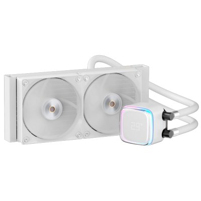Устройство охлаждения (кулер) OCYPUS Iota L24 WH ARGB White 280W All Intel AMD AMx Digital display Screws Iota-L24-WH2ANWNN00X-GL