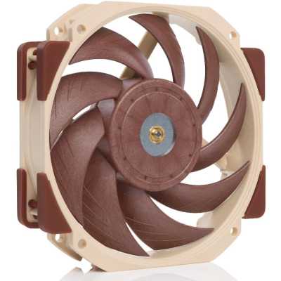 Кулер для корпуса/ Case Cooler Noctua NF-A12x25r PWM (120x120x25mm, 4-pin PWM, 60.1CFM, 22.6dBA, 2000RPM, Beige/Brown)