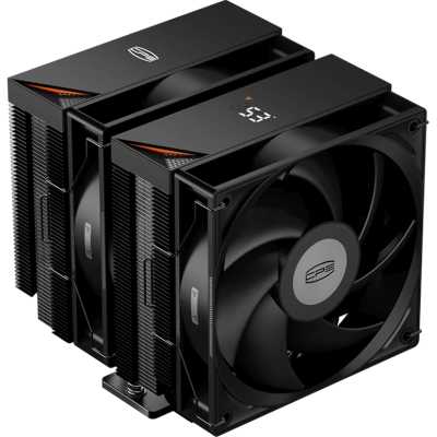 Устройство охлаждения(кулер) PcCooler RT620 Digital BK Soc-AM5/AM4/1151/1200/2066/1700 черный 4-pin