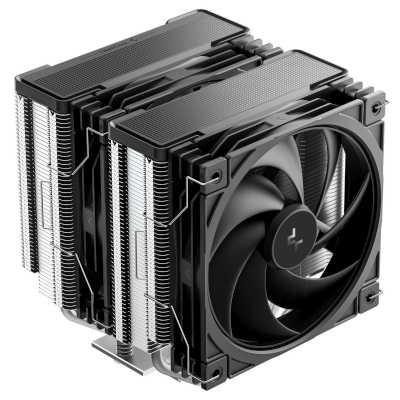 Устройство охлаждения(кулер) Deepcool AG620 G2 Soc-AM5/AM4/1200/1700/1851 серебристый/черный 4-pin 23.08-29.22dB Al+Cu 260W 1036gr Ret (R-AG620-BKNPMG2-G)
