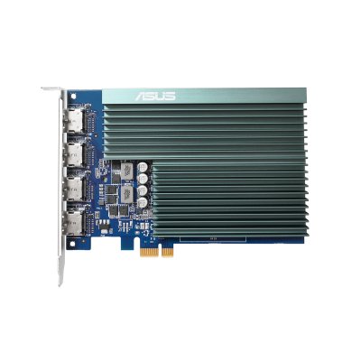 Видеокарта Asus PCI-E GT730-4H-SL-2GD5 NVIDIA GeForce GT 730 2Gb 64bit GDDR5 902/5010 HDMIx4 HDCP Re