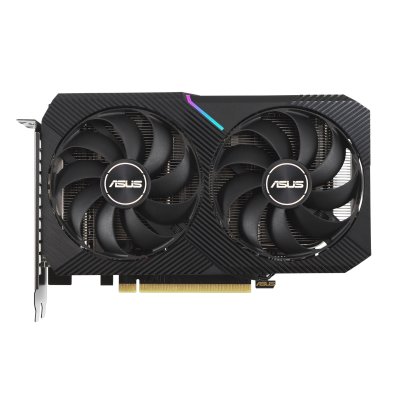 Видеокарта Asus PCI-E 4.0 DUAL-RTX3060-O12G-V2 LHR NVIDIA GeForce RTX 3060 12Gb 192bit GDDR6 1837/15