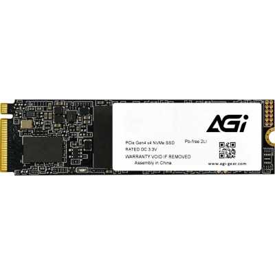 Накопитель SSD AGi PCIe 4.0 x4 1TB AGI1T0G43AI818-CB M.2 2280