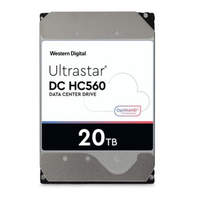 Жесткий диск WD SAS 3.0 20TB 0F38652 WUH722020BL5204 Server Ultrastar DC HC560 512E (7200rpm) 512Mb