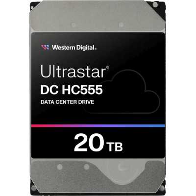Жесткий диск WD SATA-III 20TB 0B48696 WUH722020CLE604 Ultrastar DC HC555 512E (7200rpm) 512Mb 3.5"