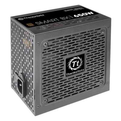 Блок питания Thermaltake ATX 650W Smart BX1 SE 80+ bronze (20+4pin) APFC 120mm fan color LED 6xSATA RTL