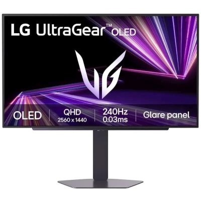 Монитор 27" LG 27GX704A-B Gray-Violet с поворотом экрана (OLED, 2560x1440, 240Hz, 0.03 ms, 178°/178°, 1300 cd/m, 1500000:1, +2xHDMI 2.1, +DisplayPort 1.4, +2xUSB 3.0, AC ext)