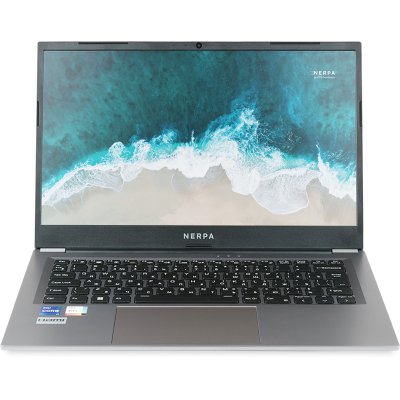 Ноутбук/ Ноутбук NERPA CASPICA I552-14 (14" IPS/1920x1080/Intel Core i5-1235U (1.3GHz)/16GB/512GB NVMe SSD/Iris Xe/WiFi+BT/Win11Pro/50WHr/1.35kg/Titanium Gray/Titanium Black (D)/1Y)
