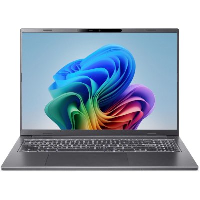 Ноутбук Acer Aspire 16 AI A16-61M-R4BE AMD Ryzen AI 5 330/16Gb/SSD512Gb/16"/IPS/WUXGA/1920x1200/120Hz/NoOS/Grey (NX.JLLCD.005)