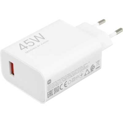 Сетевое зар./устр. Xiaomi BHR07SLEU 45W 4.1A (PD) USB-A универсальное белый