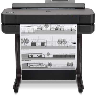 Плоттер HP DesignJet T630 (А1, 24", 4-х цветная, 2400x1200dpi,1Gb, USB/ Ethernet/Wi-Fi, подставка) замена 5HB09A