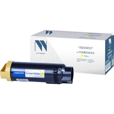 -/ Тонер-картридж NVP NV-106R03695 Yellow для Xerox Phaser 6510/WorkCentre 6515 (4300k)