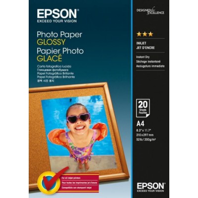 Бумага/ Epson Photo Paper A4 20 sheets