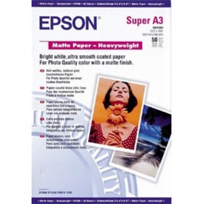 Бумага/ Epson Matte Paper-Heavyweight A3
