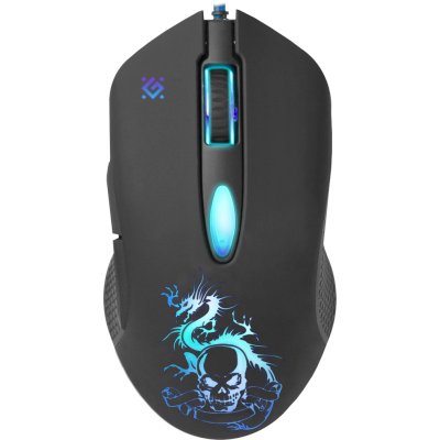 Defender Проводная игровая мышь Sky Dragon GM-090L оптика,6кнопок,800-3200dpi