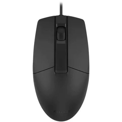 Мышь A4Tech OP-335S черный оптич. 1200dpi silent USB 3but