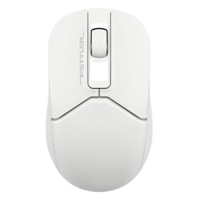 Мышь A4Tech Fstyler FG12S белый оптическая 1200dpi silent беспров. USB 3but
