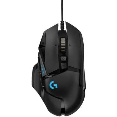 Мышь Logitech G502 Hero черный оптическая 25600dpi USB для ноутбука 9but (910-005474)