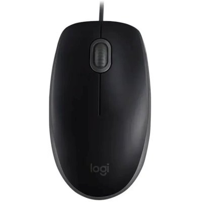 Мышь Logitech M110 Silent черный/серый оптическая 1000dpi USB 2but (910-005502)