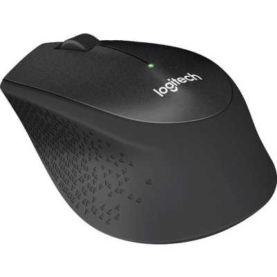 Мышь Logitech M330 Silent Plus черный оптическая 1000dpi silent беспров. USB 2but (910-004924)