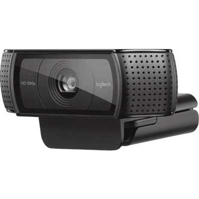 Камера Web Logitech HD Webcam C920e черный 3Mpix (1920x1080) USB2.0 с микрофоном (960-001086)
