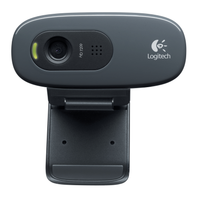 Веб-камера/ Logitech HD Webcam C270, USB 2.0, 1280*720, 3Mpix foto, Mic, Black