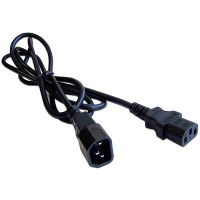 Шнур питания Lanmaster LAN-PP13/SHA-2.0-BK C13-Schuko проводник.:3x0.75мм2 2м 220В 10А черный