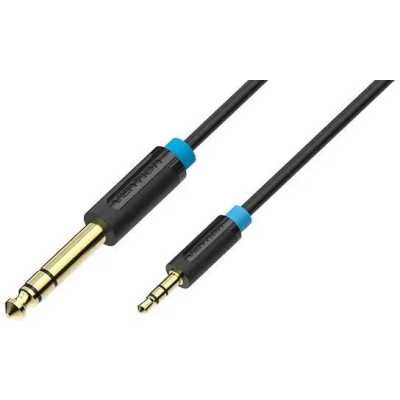Кабель Vention аудио Jack 6,5 mm M/ 3,5 M - 3 м