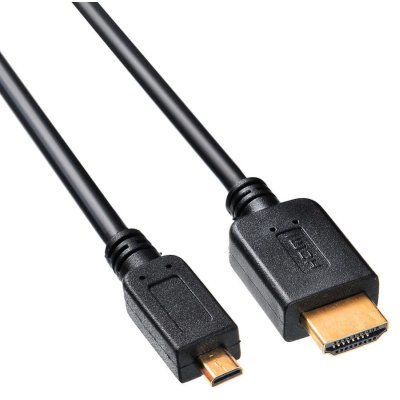 Кабель аудио-видео Buro HDMI 1.4 HDMI (m)/Micro HDMI (m) 5м. черный (MICROHDMI-5M)