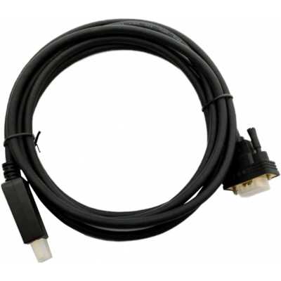 Кабель аудио-видео Buro 1.1v DisplayPort (m)/VGA (m) 3м. позолоч.конт. черный (BHP DPP_VGA-3)