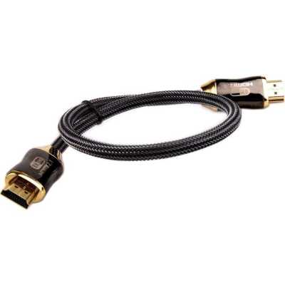 Кабель/ Кабель HDMI 19M/M,ver. 2.1, 8K@60 Hz 0.5m метал разъемы, нейлоновая оплетка Telecom <TCG300-0.5M>