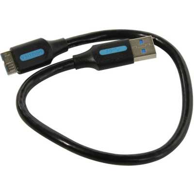 Кабель Vention USB 3.0 AM/micro B - 0,25м.