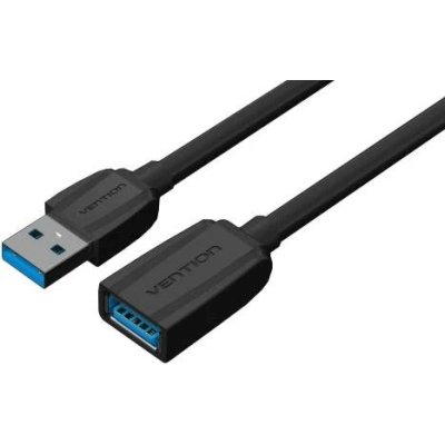 Кабель-удлинитель Vention USB 3.0 AM/AF - 1.5м Black Edition