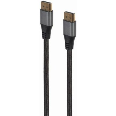 Кабель DisplayPort Cablexpert CC-DP8K-6 v1.4, 1.8м, 20M/20M, нейлоновая оплетка, метал. разъемы, пакет6 (118989) {100}