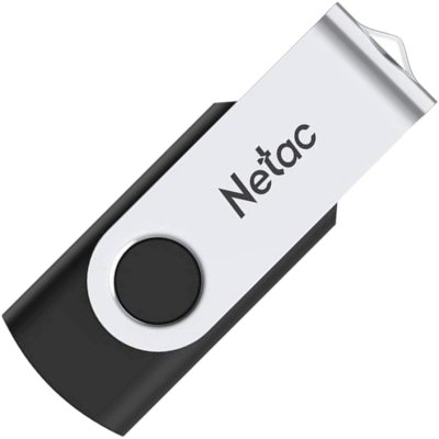 Флеш Диск Netac 128GB U505 NT03U505N-128G-30BK USB3.0 черный/серебристый