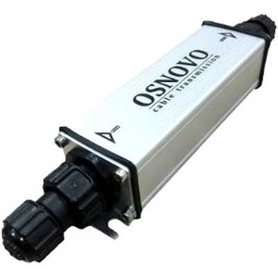 РоЕ удлинитель/ OSNOVO Уличный PoE удлинитель 10/100/1000M Gigabit Ethernet до 500м (до 22W)