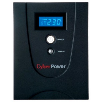 Источник бесперебойного питания (ИБП) CyberPower VALUE 2200EI, Line-Interactive, 2200VA/1320W, USB&Serial, RJ11/RJ45, 6 IEC-320 С13 розеток, Black, 0.16х0.21х0.35м., 14.7кг. CyberPower VALUE2200EILCD (VALUE 2200EILCD)