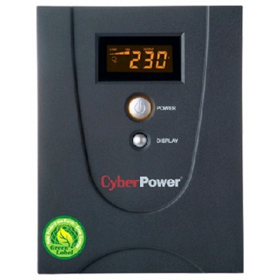 Источник бесперебойного питания (ИБП) CyberPower VALUE 2200E, Line-Interactive, 2200VA/1320W, USB&Serial, RJ11/RJ45, 4 Schuko розетки, Black, 0.16х0.21х0.35м., 15.8кг. CyberPower VALUE2200ELCD (VALUE 2200ELCD)