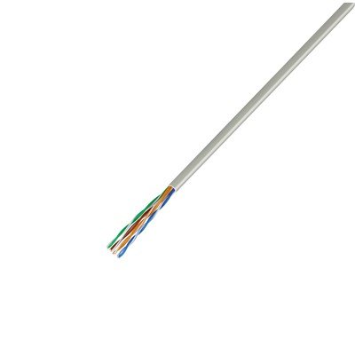 Кабель информационный Rexant 01-0043 кат.5E UTP 4 пары 24AWG PVC внутренний 305м серый