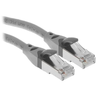 Патч-корд Vention прямой SFTP cat.6A, RJ45 - 2м. Серый IBHHH