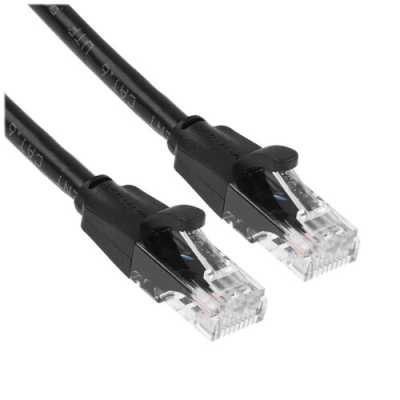 Патч-корд Vention прямой UTP cat.6, RJ45 - 8м. Черный