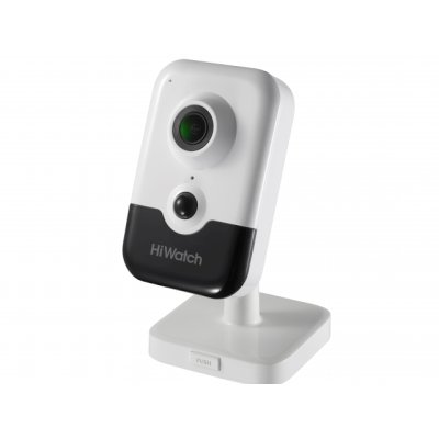 Камера видеонаблюдения IP HiWatch DS-I214W(C) (2.8 MM) Wi-Fi 2.8-2.8мм корп.:белый/черный