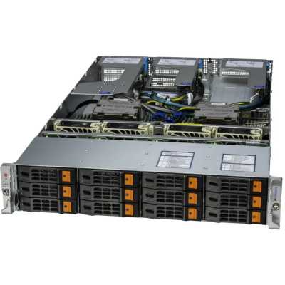 Серверная платформа/ H13DSH, CSE-HS829-R1K63P,RoHS